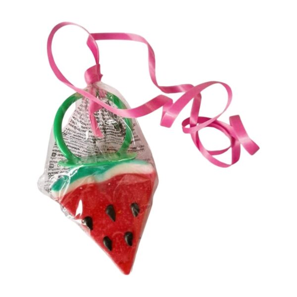 Watermeloen Lollie aan Lint