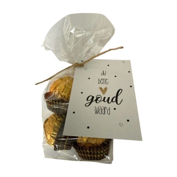 Jij bent goud waard!