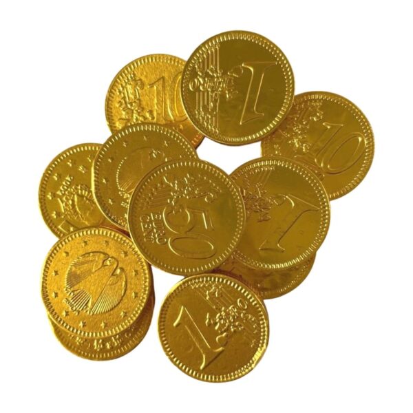 Chocolade Munten 100 gram (ongeveer 30 stuks)