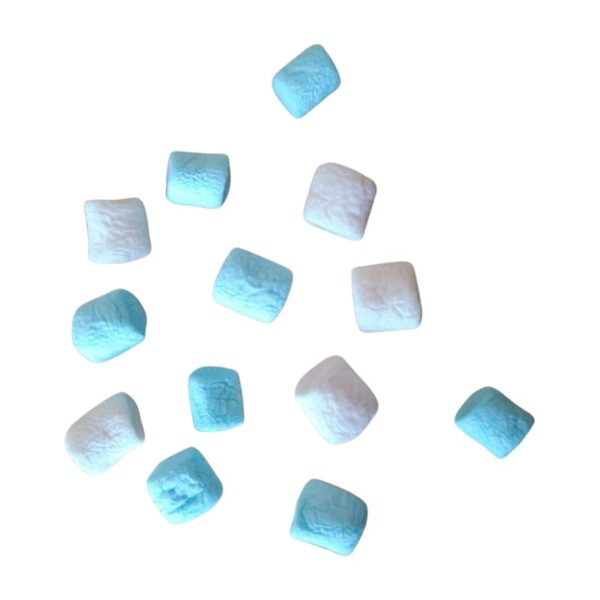 Mini spekjes Blauw/Wit