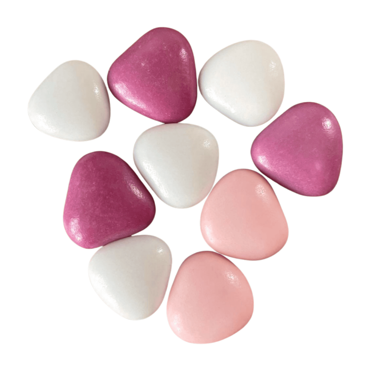 Schepsnoep Chocolade Snoepjes Roze/Wit - Afbeelding 1