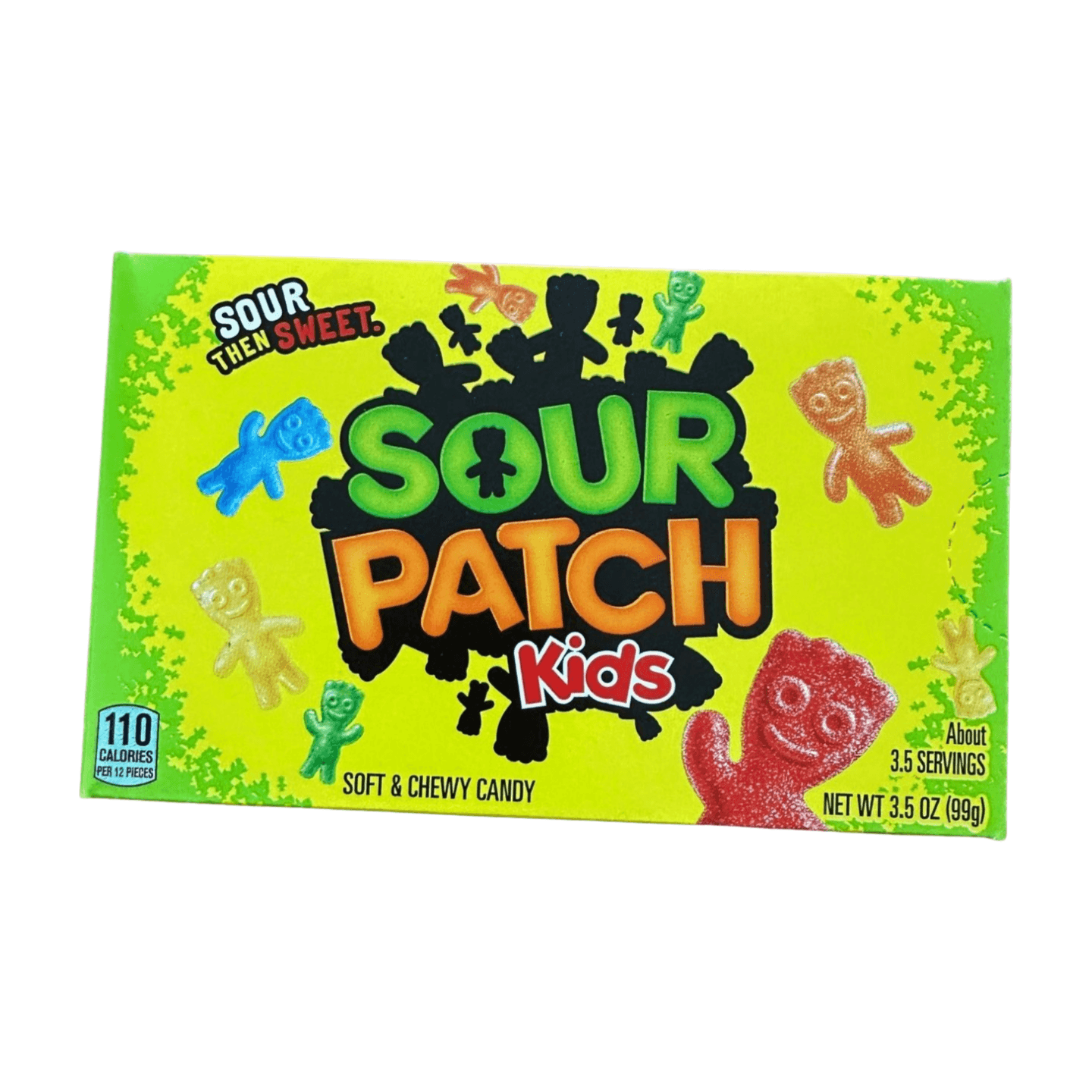 nerds traktatieshop traktatie traktaties candy snoep online bestellen gratis verzenden amerikaans import export jarig bijzonder snoep goedkoop. sour snoep sour patch Sour Patch Kids - Afbeelding 1