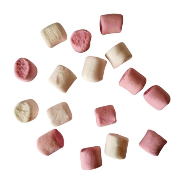 1 kilo mini spekjes Wit/Roze