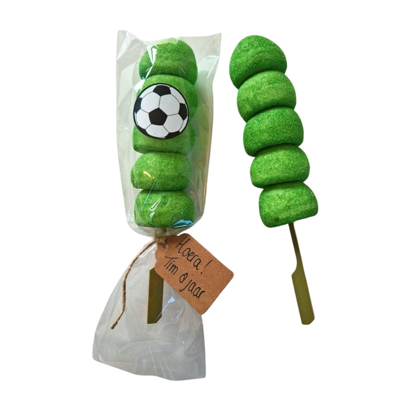 traktaties online bestellen trakteren jarig uitdelen op school in de klas voetbal groen psv ajax feyenoord kant en klaar zelf maken gratis verzending goedkoop sale.jpg Voetbal Traktatie