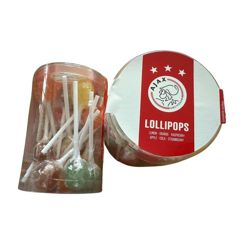 traktaties online bestellen trakteren voetbal lollies ajax psv feyenoord feijenoord club jongen meisje Ajax Lollies - Afbeelding 1