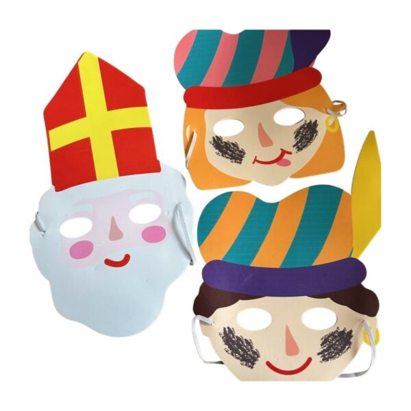 Foam Masker Mix Sinterklaas